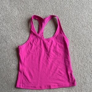 Athletic racer back tank